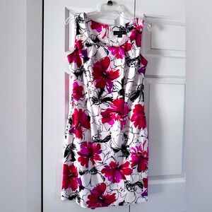 Perceptions Pink Sundress Sleeveless Scoop Neck-size 10